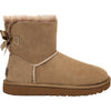 Womens Ugg Women's UGG Mini Bailey Bow II Hickory Sheepskin Hickory Sheepskin