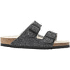 Womens Birkenstock Women's Birkenstock Arizona Wool Anthracite Anthracite
