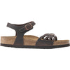 Womens Birkenstock Women's Birkenstock Bali Soft Footbed Habana Oiled Leather Habana Oiled Leather