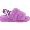 Womens Ugg Women's UGG Fluff Yeah Slide Purple Sky Sheepskin Purple Sky Sheepskin