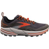 Mens Brooks Men's Brooks Cascadia 16 GTX Black/Ebony/Cinnabar Mesh Black/Ebony/Cinnabar Mesh