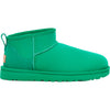 Womens Ugg Women's UGG Classic Ultra Mini Emerald Green Sheepskin Emerald Green Sheepskin