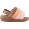 Womens Ugg Women's UGG Fluff Yeah Slide Beachwood Multi Sheepskin Beachwood Multi Sheepskin