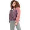 Womens Ugg Women's UGG Sheila Sherpa Full Zip Clay Pink/Smokey Mauve Clay Pink/Smokey Mauve