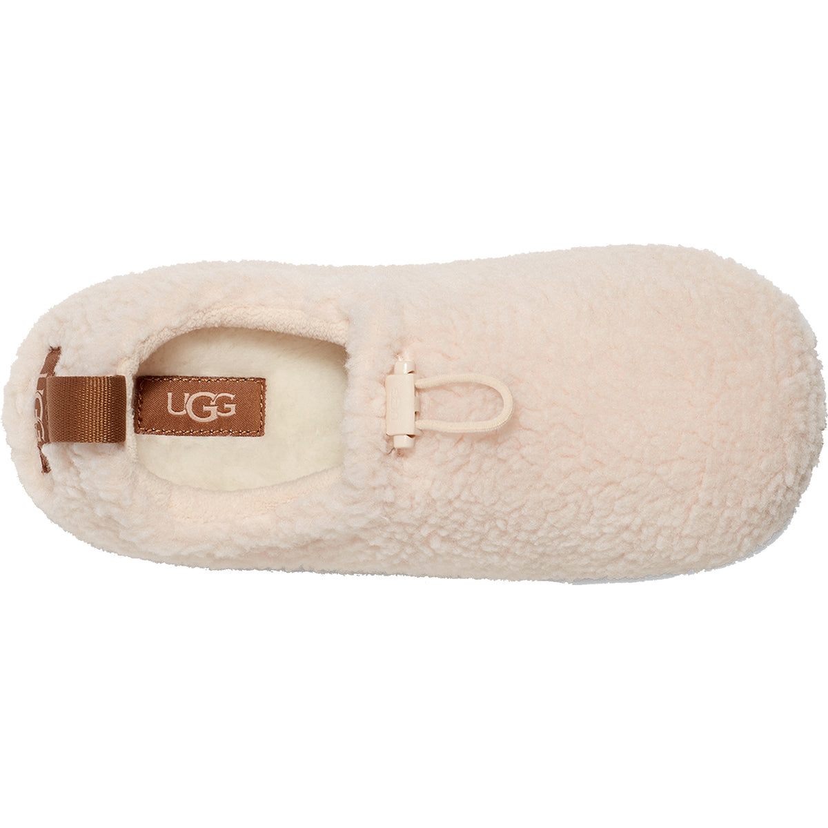 Women's UGG Plushy Slipper Natural/Chestnut – Footwear etc.