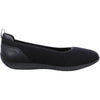 Womens Ara shoes Women's Ara Perth Black Woven Stretch Fabric Black Woven Stretch Fabric