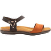 Womens Naot Women's Naot Sabrina Jet Black Leather/Hawaiian Brown Nubuck Jet Black Leather/Hawaiian Brown Nubuck