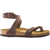 Womens Birkenstock Women's Birkenstock Yara Habana Oiled Leather Habana Oiled Leather