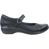 Womens Dansko Women's Dansko Fawna Black Milled Nappa Leather Black Milled Nappa Leather