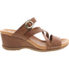 Womens Dansko Women's Dansko Ana Tan Glazed Calf Leather Tan Glazed Calf Leather
