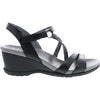 Womens Dansko Women's Dansko Addyson Black Glazed Calf Leather Black Glazed Calf Leather