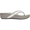 Womens Vionic Women's Vionic High Tide Silver Metallic Leather Silver Metallic Leather