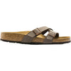 Womens Birkenstock Women's Birkenstock Yao Mocha Birkibuc Mocha Birkibuc