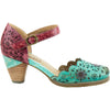 Womens L'artiste by spring step Women's L'Artiste by Spring Step Parchetta Blue Multi Leather Blue Multi Leather