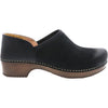 Womens Dansko Women's Dansko Brenna Black Burnished Suede Black Burnished Suede