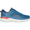 Mens Hoka one one Men's Hoka Bondi 7 Real Teal/Outer Space Mesh Real Teal/Outer Space Mesh