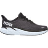 Mens Hoka one one Men's Hoka Clifton 8 Black/White Mesh Black/White Mesh