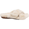 Womens Aetrex Women's Aetrex Penelope Ivory Faux Fur Ivory Faux Fur