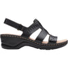 Womens Clarks Women's Clarks Lexi Qwin Black Leather Black Leather
