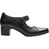 Womens Clarks Women's Clarks Un Damson Vibe Black Leather Black Leather