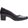 Womens Clarks Women's Clarks Un Damson Step Black Leather Black Leather