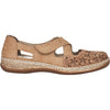 Womens Rieker Women's Rieker 464H4-62 Daisy H4 Shell/Camel Leather Shell/Camel Leather
