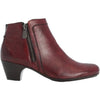 Womens Rieker Women's Rieker 70551-33 Sarah 51 Rubin/Wine Leather Rubin/Wine Leather