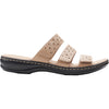 Womens Clarks Women's Clarks Leisa Spice Sand Leather Sand Leather