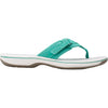 Womens Clarks Women's Clarks Cloudsteppers Breeze Sea Green Synthetic Green Synthetic