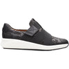 Womens Clarks Women's Clarks Un Rio Strap Black Snake Leather Black Snake Leather