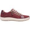 Womens Clarks Women's Clarks Nalle Lace Burgundy Nubuck Leather Burgundy Nubuck