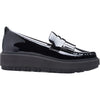 Womens Clarks Women's Clarks Orianna Loafer Black Patent Leather Black Patent Leather