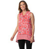 Womens Habitat Women's Habitat Palm Beach Drape Collar Sleeveless Tunic Tomato Tomato