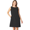 Womens Habitat Women's Habitat Cape Cod Pocket Dress Black Black