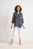 Womens Habitat Women's Habitat Artistic Tunic Shirt Black Black