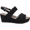 Womens Gabor Women's Gabor 65.740.17 Black Suede Black Suede