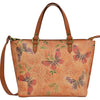 Womens Anuschka Anuschka Medium Tote Tooled Butterfly Multi Leather Tooled Butterfly Multi Leather