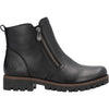 Womens Rieker Women's Rieker 78556-00 Black/Black Leather Black/Black Leather