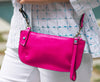 Womens Habitat Women's Habitat Crossbody Wristlet Clutch Pink Pink