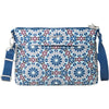 Womens Baggallini Baggallini Anti-Theft Memento Crossbody Moroccan Blue Nylon Moroccan Blue Nylon
