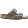 Mens Birkenstock Men's Birkenstock Arizona Soft Footbed Desert Soil Camo Green Birko-Flor Desert Soil Camo Green Birko-Flor