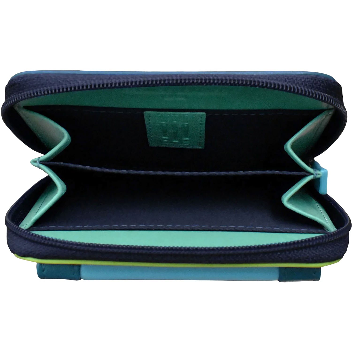 Womens Ili new york ili New York Small Pocket Wallet Serenity Multi Leather Serenity Multi Leather