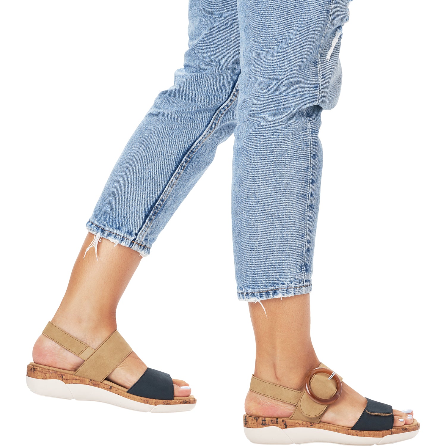 Womens Remonte Women's Remonte R6853-60 Jocelyn 53 Pazific/Sand Nubuck Pazific/Sand Nubuck
