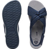 Womens Clarks Women's Clarks Cloudsteppers Arla Belle Navy Fabric Navy Fabric