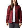 Womens Columbia Women's Columbia Sweater Weather Fleece Full Zip Jacket Malbec Malbec