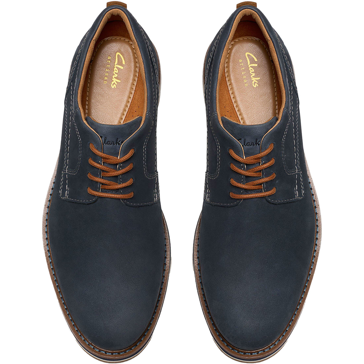 blue dress for baby girl Clarks - Mens - Wallabee Navy Wool Shoes - 7.5
