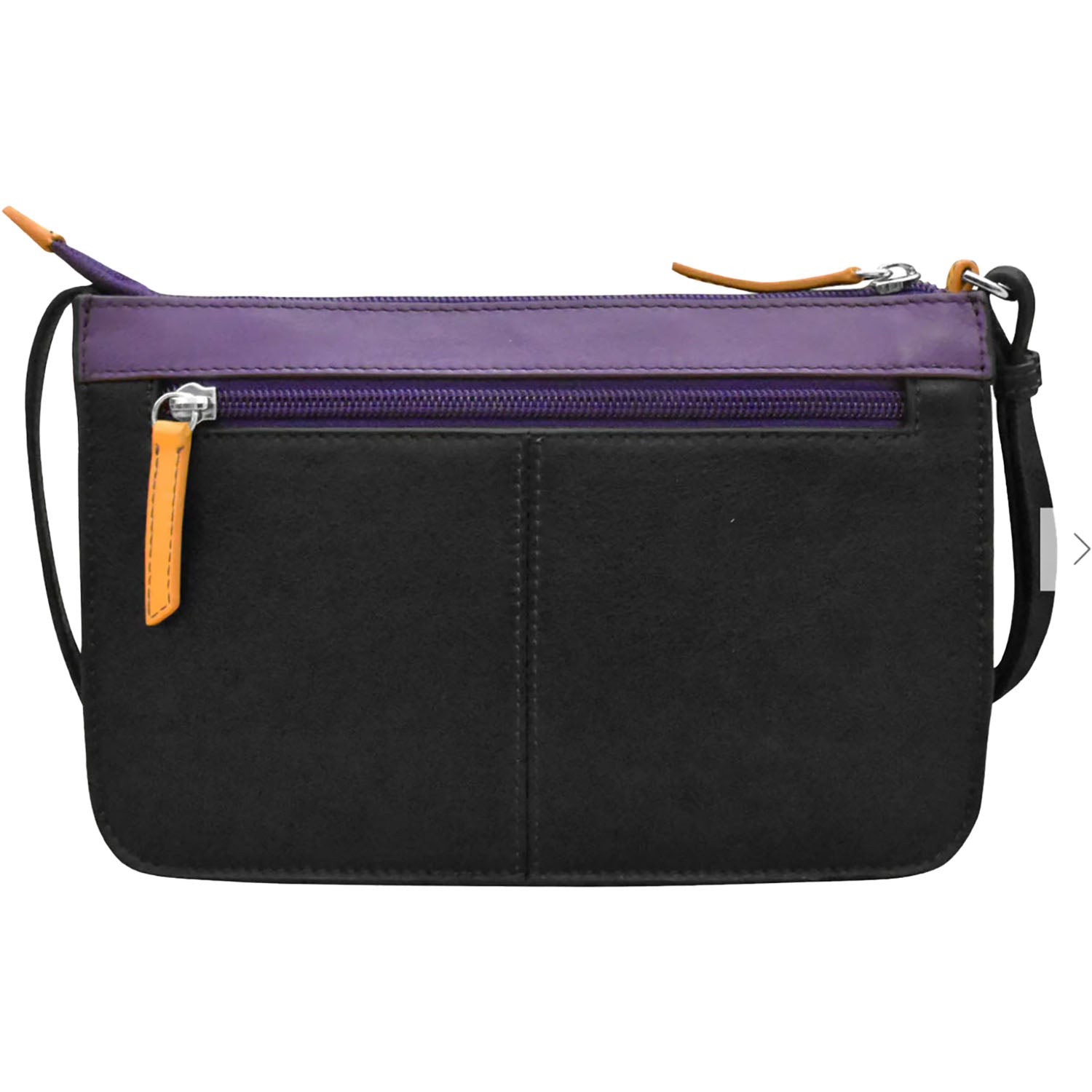 Womens Ili new york ili New York Front Pocket Phone Bag Black Brights Black Brights