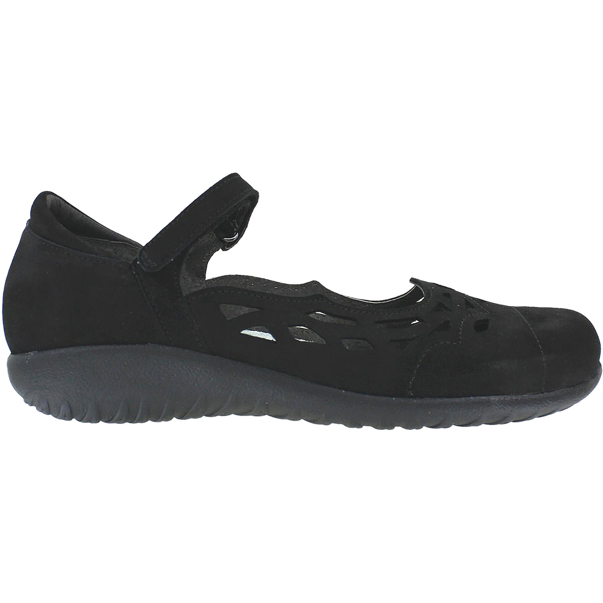 Women's Naot Agathis Black Velvet Nubuck – Footwear etc.