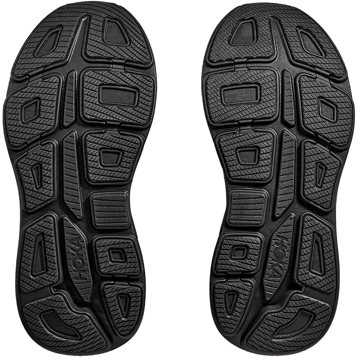 Mens Hoka one one Men's Hoka Bondi 9 Black/Black Mesh (Neutral Support) Black/Black Mesh
