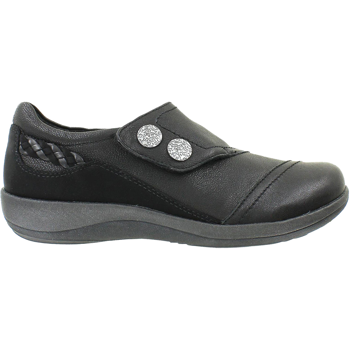 Women's Aetrex Karina Black Leather – Footwear